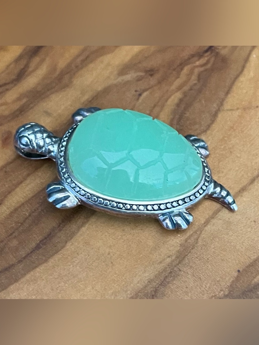 Unbranded Jadeite Turtle Pendant